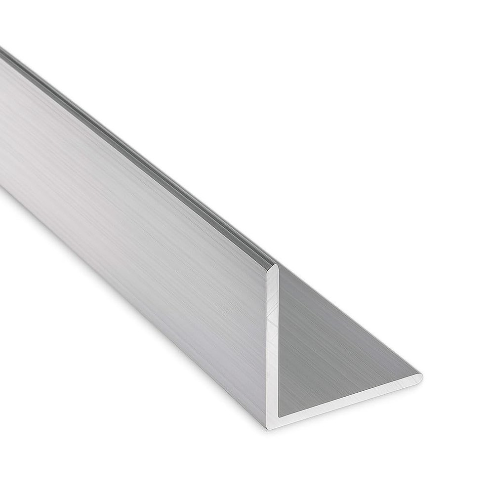 36″ (3 FT) Aluminum Angle Bar | 6063 T6 Architectural Aluminum | Equal Legs, 90°