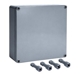8X8X4 Junction Box IP65 Waterproof Junction Box ABS Plastic Dustproof Electri…