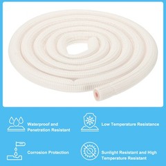 3/8″ Heater Pipe Insulation Foam Tube Heat Preservation Tubing, 9.84Ft