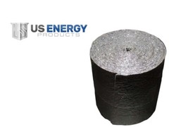 Reflective Foam Insulated Aluminum Foil Spiral Duct Pipe Wrap Sill Seal 6″x25′