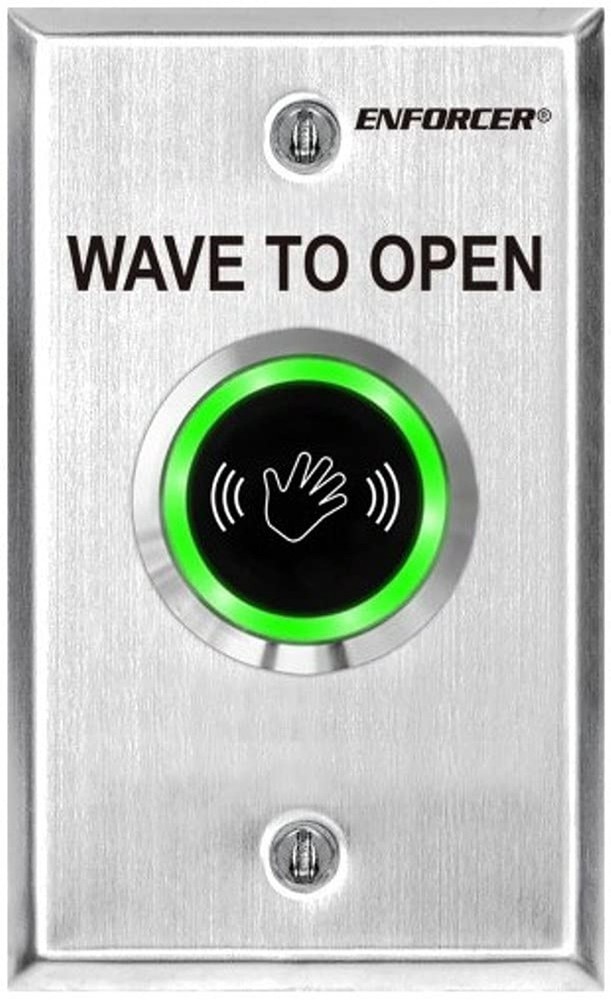 Seco-Larm Enforcer No Touch Request-to-Exit Plate, Outdoor (SD-9263-KSQ) 1