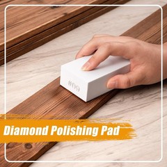 3 Pcs Diamond Hand Polishing Pads, 60 Grit Diamond Sanding Pad Reusable Sandi…