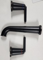 Wintap 9805ORB Wall Mount Bathroom Faucet, Oil Rubbed Bronze, 8.5 inch 3 Holes
