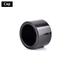 1Pc 16~50Mm Black PVC Pipe Connector Straight Elbow Tee Joints Aquarium Drainage