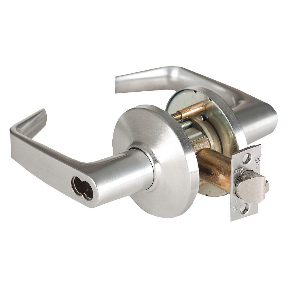 BEST 9K37R15CS3626 Door Lever Lockset,4-7/8″ Strike Dim 481U74