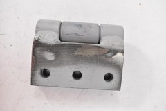 Weld-on Hinge Heavy Duty Surface-Mounted Steel Side Mount Gray Painted Hardware