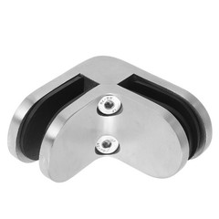 Corner Clamp for Glass Outdoor Railing Handrail Bracket Balustrade