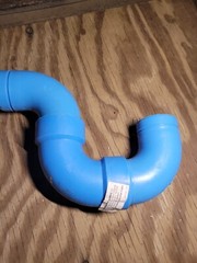 Orion 2 Rbp Polypropylene, Blue Finish, P-Trap