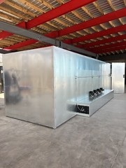 8x8X20 Full Welded Tube Gas Powder Coating Batch Oven NEW STYLE