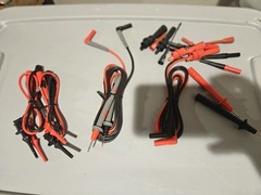 Fluke TL81A Test Lead Set,Deluxe Electronic,Red/Black,Small