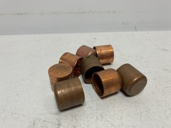 Unbranded 3/4″ Copper Cap Fitting (lot of 8)