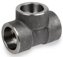 1-1/2″ Class 3000 (3M) Socket Weld Tee Forged Steel A105 Pipe Fitting 1.5″