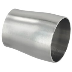 Welded Reducer 316 Adapters Sanitary Fittings Sanitary Grade Stainless Steel 316