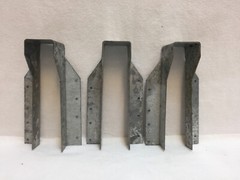 Galvanized Mount Joist Hanger Lumber Building Hardware Lot of 3