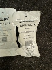 NOS Devilbiss Spray Gun Parts Lot – 25+ OEM Kits – SPK, SP, GTI, FLG