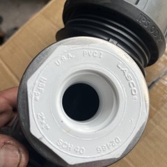 Philmac Tee IPS To Pipe Thread 2”x1”x2”