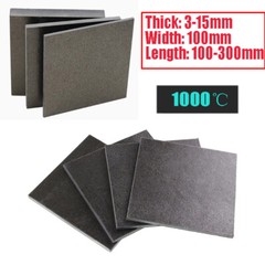 Mould Heat Insulation Board High Temperature 1000°C Fireproof Board Thick 3-15mm