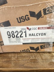 Usg 98221 Halcyon Acustical Ceiling Tile