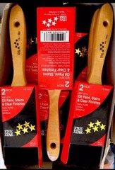 PAINT BRUSHES 1-Dozen 2″ inch 100% BLACK BRISTLE Oils/Stains/finishes SAVE $$