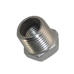 1/2″ male to 1/4″ female NPT threaded Reducing bush adapter Reducer Stainless