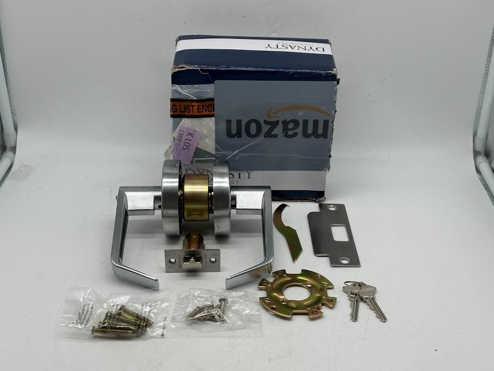 Dynasty Hardware AUG-00-26D Grade 2 Commercial Duty Office Door Keyed Lever