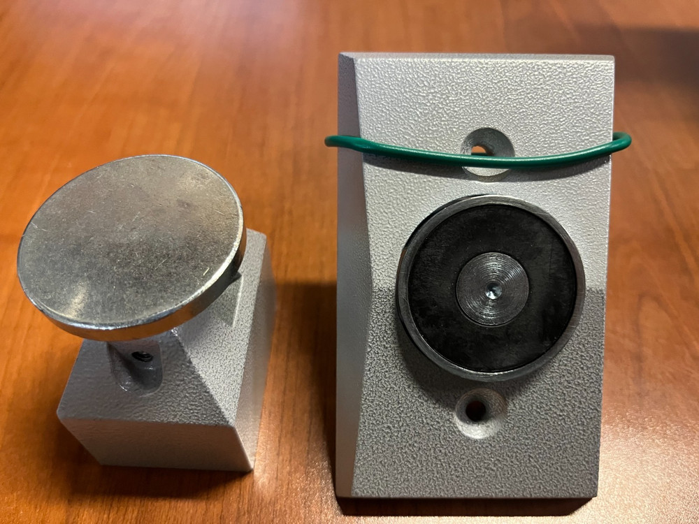Edwards Signaling 1504-AQN5 Electromagnetic Door Holder Flush Wall Mount
