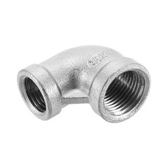 1 Pcs 3/8″ PT Female x 1/4″ PT Female 90 Degree Elbow