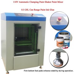 5.28Gal 110V Automatic Clamping Paint Shaker Paint Mixer for Glue Paint Mixing