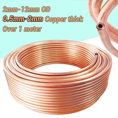 Any Size Copper Tube 2mm-1/4″- 12mm Inch Diameter Type K Soft Coil Copper Pipe