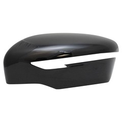 Left Driver Black Heated Manual Mirror Turn Signal Camera Paint Match 343679848