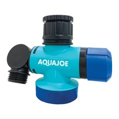 Aqua Joe Multi-Function Garden Hose Faucet Connector | 3/4″ Spigot Adapter