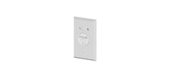 653 Keyswitch, SPDT- Clockwise Momentary Satin Stainless Steel