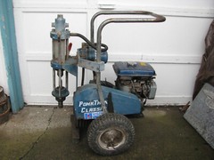 SPEEFLO POWRTWIN HYDRAULIC POWER PACK w/ AIRLESS PAINT SPRAYER – 5hp GAS ENGINE