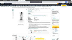 Zurn Z6933-L AquaSense Z6933-XL Sensor Faucet, Single Hole 1.0 GPM