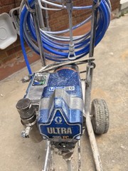 Graco Ultra 395 PC Airless Paint Sprayer, Electric Cart w/ Hose