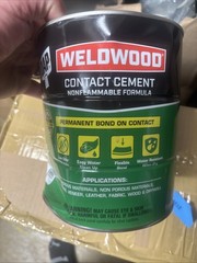 DAP Weldwood, 1 Gallon, DENTED CAN, Nonflammable Contact Cement 7079825336 DAP