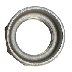 2″ male to 1-1/4″ NPT female HEX Reducer bushing pipe adapter Stainless Steel