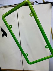 Transparent Candy Lime Green Powder Coating Paint – New 1 LB