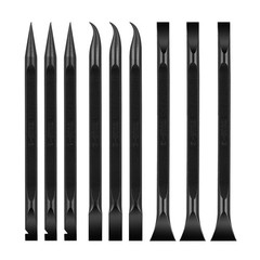 9 Pieces Plastic Scraper Tool Carbon Fiber Multi-Purpose Scratch…