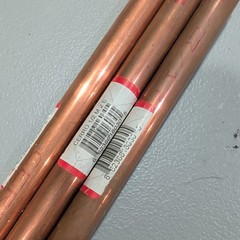 Lot of 3 Cerro Flow Type M Hard Straight Copper Pipe .5″ x 2ft 662386160305 New