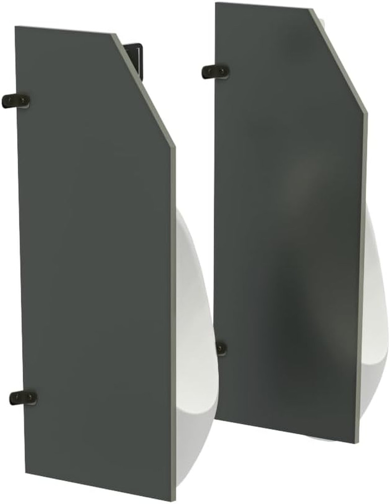 Urinal Partition,Bathroom Partition, Wall-Mounted Men’S Urinal Privacy Screen
