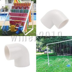 2 Way 3/4 Inch Pipe Fitting for DIY Shelf Garden Support Structure Pack of 20