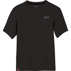 Milwaukee 603B-2X Milwaukee Tool HYBRID WORK TEE – SS BLACK 2X
