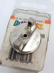NEW IN BOX – DEVILBISS JGHV-101-98 170071 SILVER Stainless Steel AIR CAP (HR)