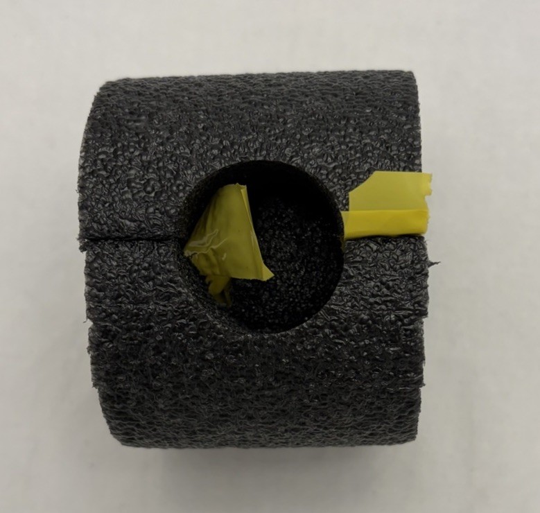 T-P Valve Split Foam Pipe Insulation For Water Heater 3/4”x 2 3/4”x 2 1/4”