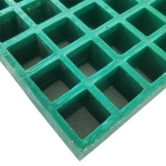 PreAsion® Green Fiberglass FRP Grating 1.9ft*1.9ft Glass Fiber Reinforced