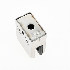 8 x Square Glass Clamps 48mm with Rubber Layers For 8-10mm Thickness Glass