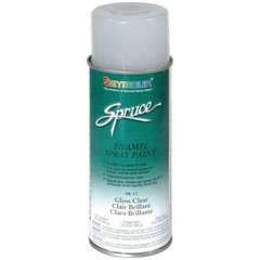 SEY.98-11 Seymour Spruce 98-11 Enamel Spray Paint, 16 fl-oz Aerosol Can, Clear,