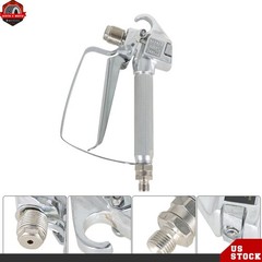 6 × 3600PSI Airless Paint Spray Gun w/ Tip&Tip Guard Sprayers For Sprayers