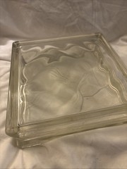 RETIRED 9x9x3 Pittsburgh Corning Architectural Glass Block DECORA